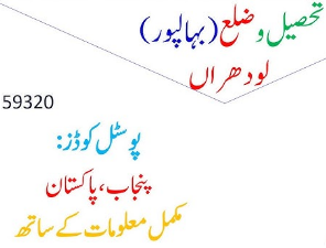 Navigating Lodhran Postal Code 